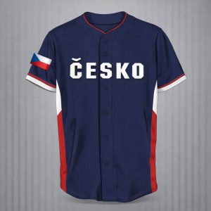 Team Czech Republic 2026 World Baseball Classic Jersey