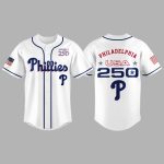Phillies Celebration USA 250 Anniversary Baseball Jersey