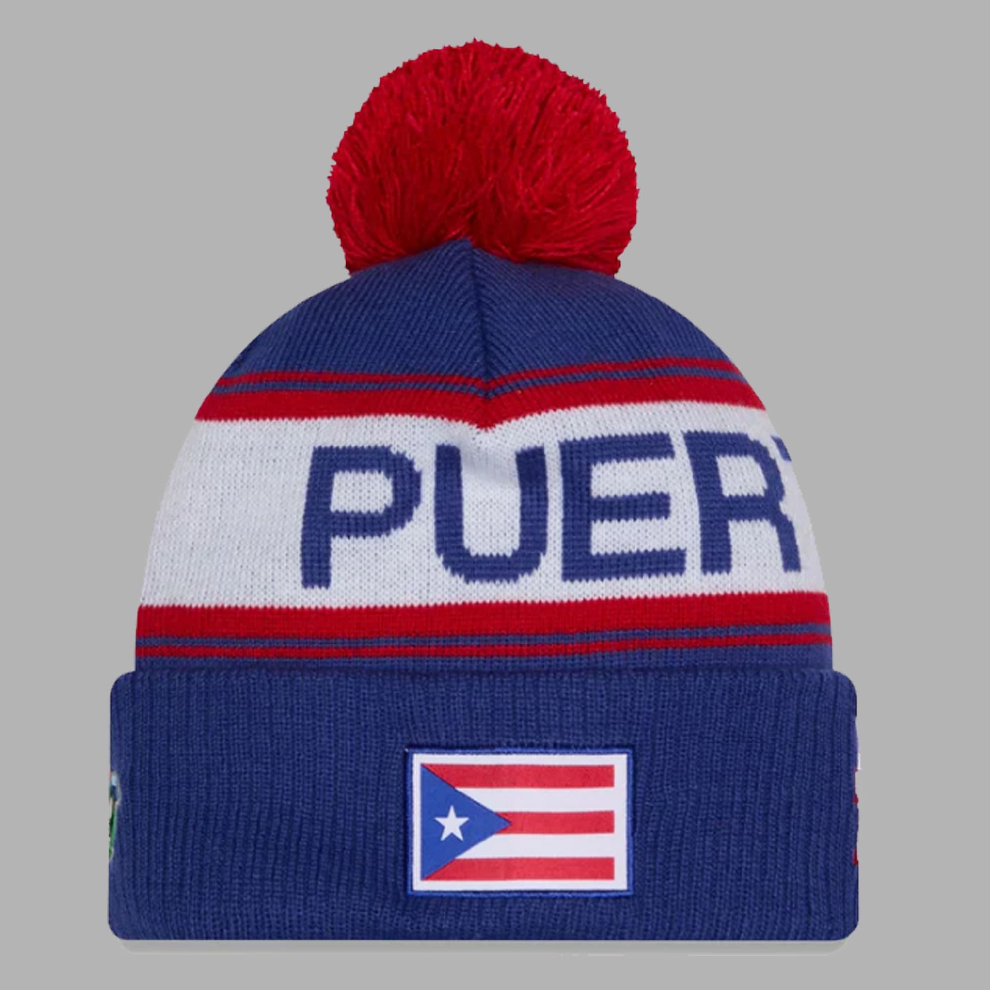 Puerto Rico 2026 World Baseball Classic Knit Beanie Hat Puerto Rico 2026 World Baseball Classic Knit Beanie Hat