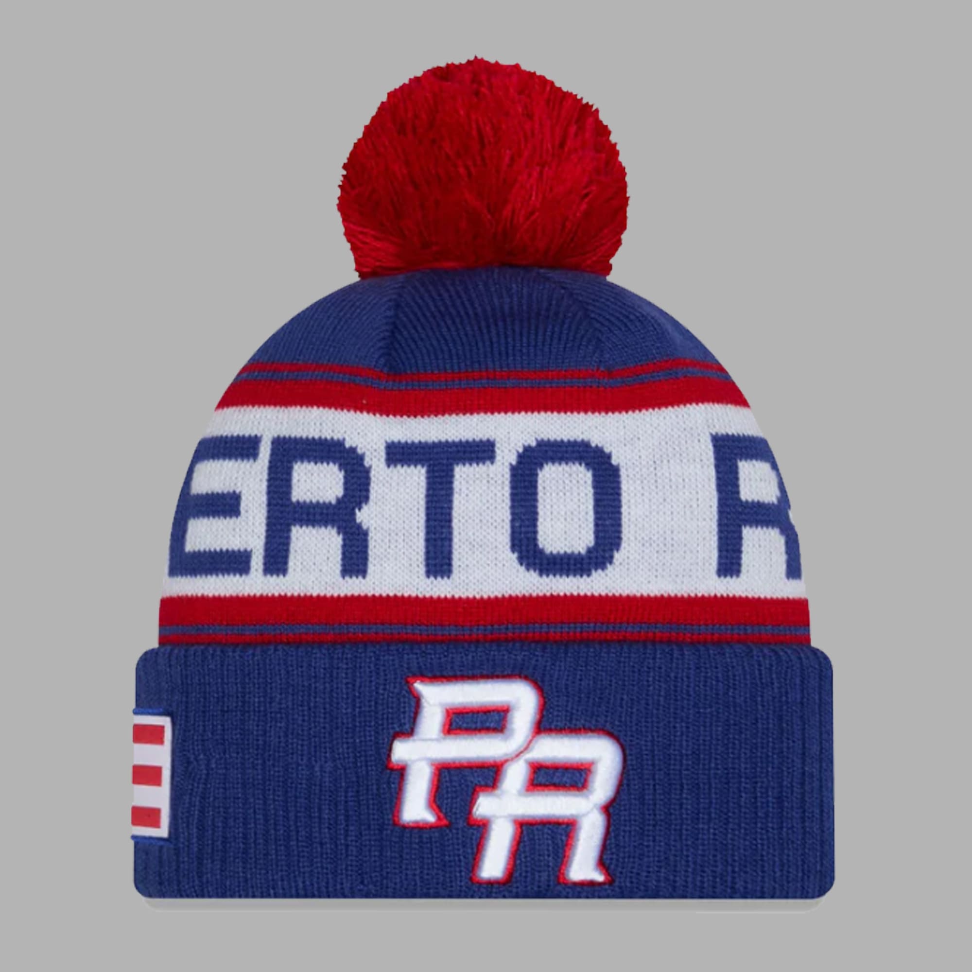 Puerto Rico 2026 World Baseball Classic Knit Beanie Hat Puerto Rico 2026 World Baseball Classic Knit Beanie Hat