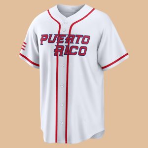 Team Puerto Rico 2026 World Baseball Classic Jersey 1