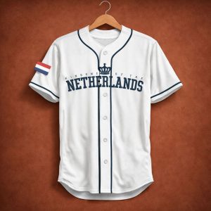 Team Netherlands 2026 World Baseball Classic Jersey 1