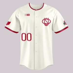 2026 Ohio State Buckeyes Throwback Baseball Jersey 1