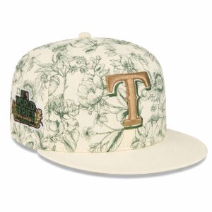 Texas Rangers World Series Spring Floral Hat