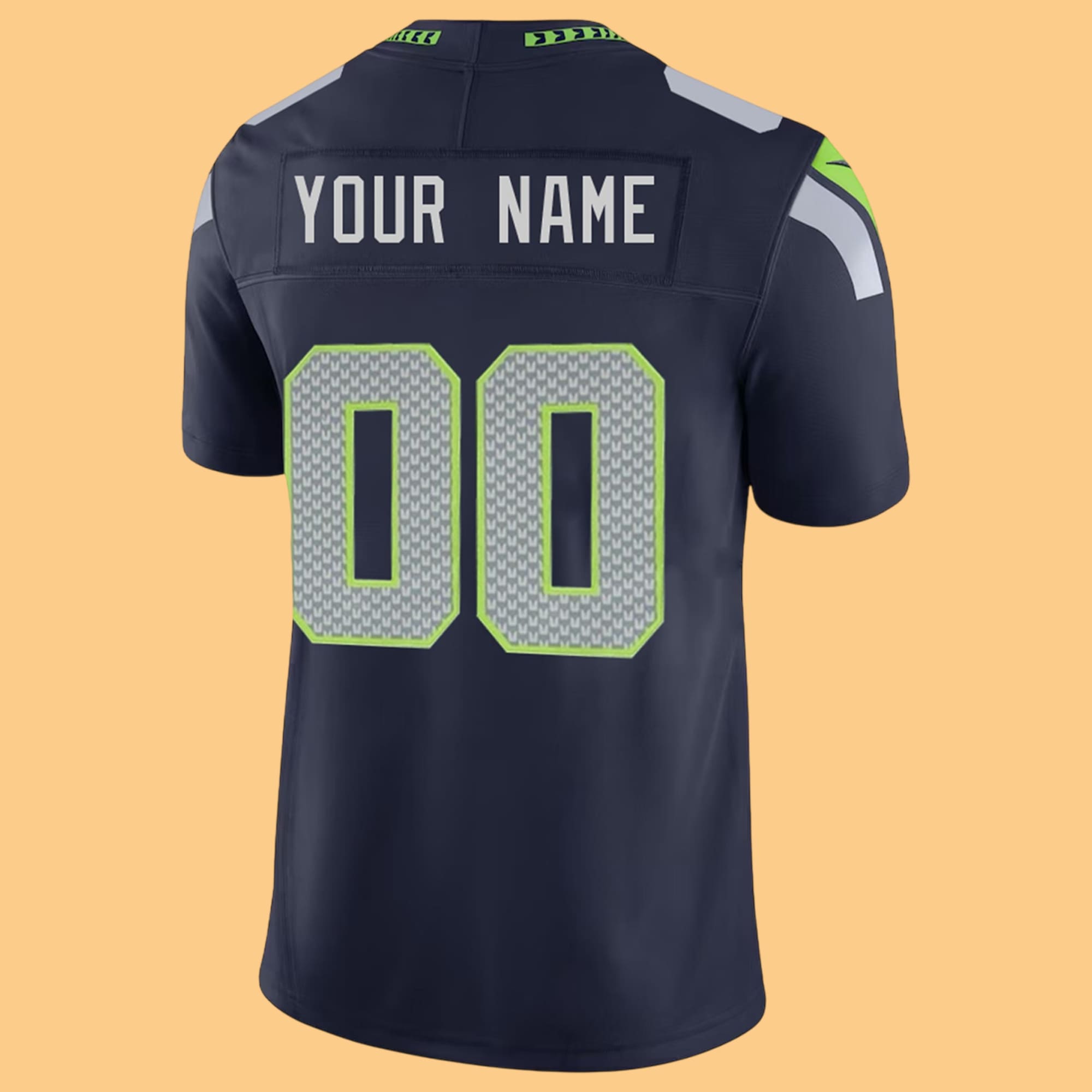 Seattle Seahawks Super Bowl LX 50th Anniversary Personalized Jersey Seattle Seahawks Super Bowl LX 50th Anniversary Personalized Jersey