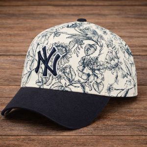 New York Yankees Spring Floral Navy Snapback Hat