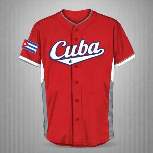 Cuba 2026 World Baseball Classic Jersey