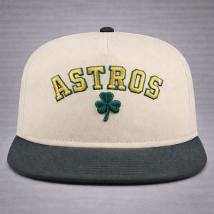 2026 Houston Astros Patrick’s Day Metallic Hat