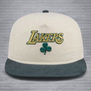 2026 Los Angeles Lakers Patrick’s Day Metallic Hat