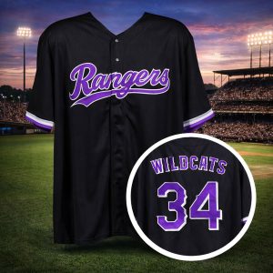 2026 Texas Rangers Abilene Christian University Giveaway Jersey
