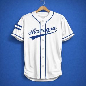 Team Nicaragua 2026 World Baseball Classic Jersey 1