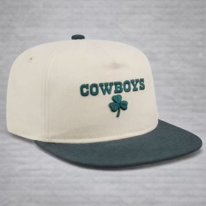 2026 Dallas Cowboys Patrick's Day Metallic Hat