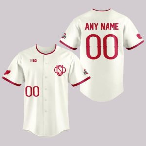2026 Ohio State Buckeyes Throwback Baseball Jersey