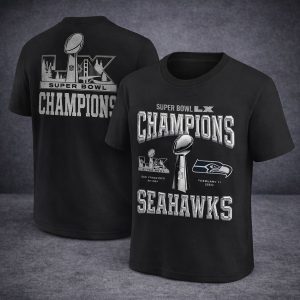 Seattle Seahawks 2026 Super Bowl LX Champions Shirt