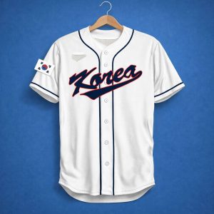 Team Korea 2026 World Baseball Classic Jersey 1