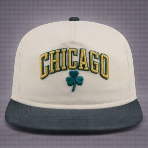2026 Chicago Bulls Patrick’s Day Metallic Hat
