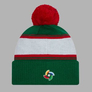 Mexico 2026 World Baseball Classic Knit Beanie Hat 2