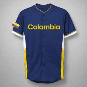 Colombia 2026 World Baseball Classic Jersey 3