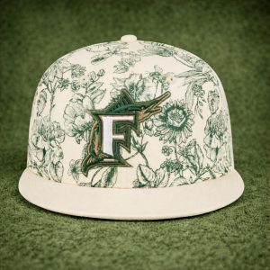 Miami Marlins World Series Spring Floral Hat