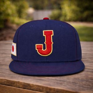 Japan World Baseball Classic 2026 Navy Red Hat