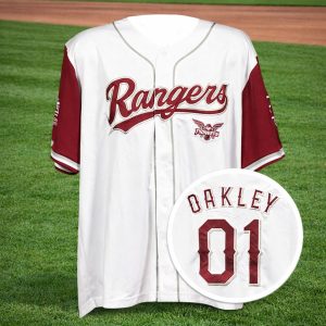 2026 Texas Rangers Texas Women’s University Night Giveaway Jersey