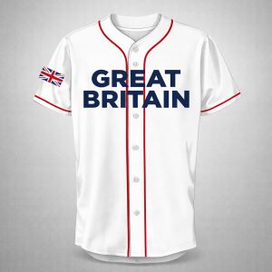 Great Britain 2026 World Baseball Classic Jersey 1