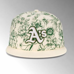 Oakland Athletics World Series Spring Floral Hat