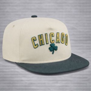 2026 Chicago Cubs Patrick’s Day Metallic Hat 1
