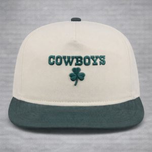 2026 Dallas Cowboys Patrick’s Day Metallic Hat