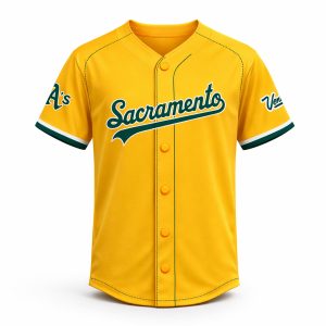 2026 Oakland Athletics Sacramento Baseball Jersey Giveaway