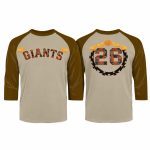 2026 Giants Native American Heritage Night Raglan Sleeve Shirt Giveaway