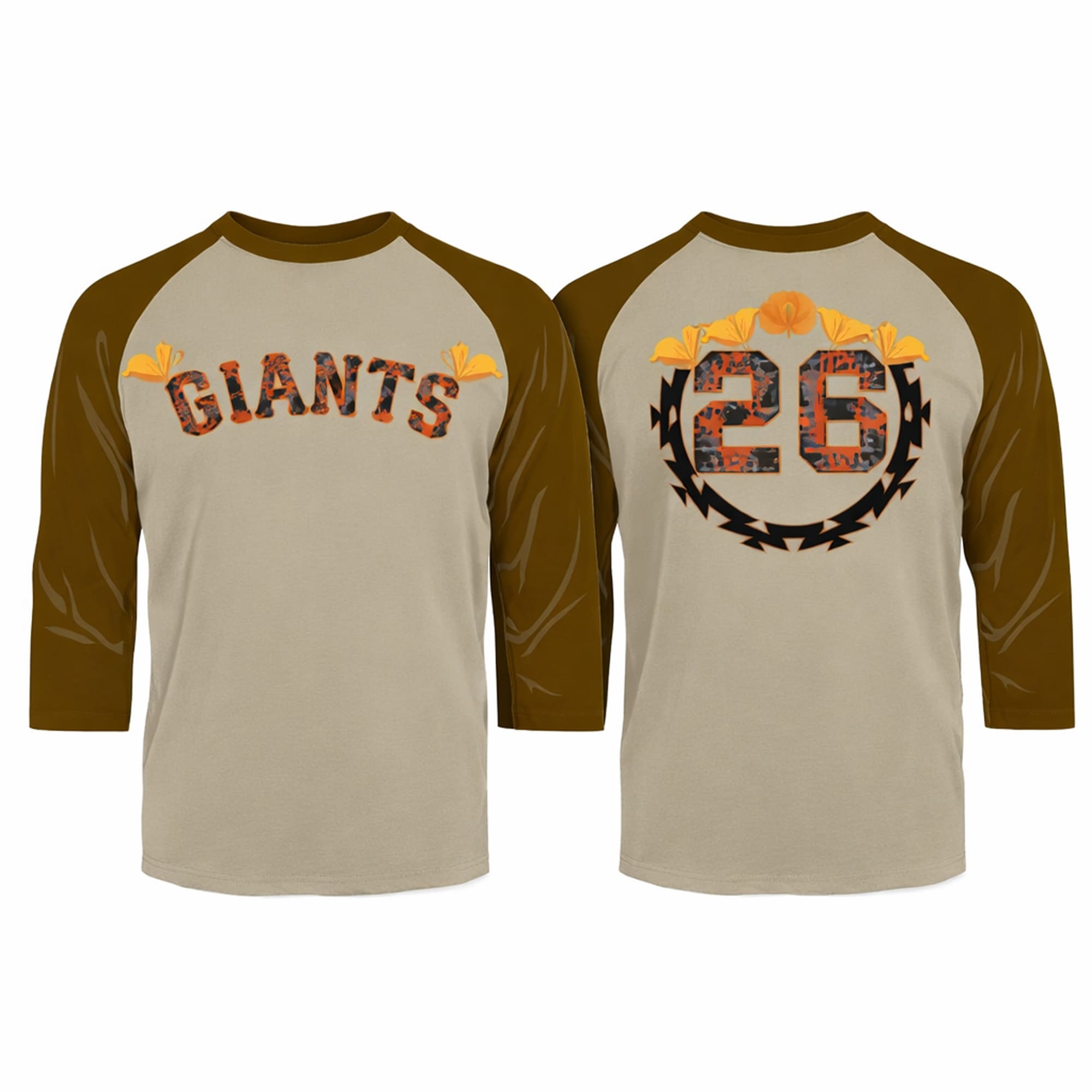 2026 Giants Native American Heritage Night Raglan Sleeve Shirt Giveaway 2026 Giants Native American Heritage Night Raglan Sleeve Shirt Giveaway