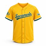 2026 Oakland Athletics Sacramento Baseball Jersey Giveaway