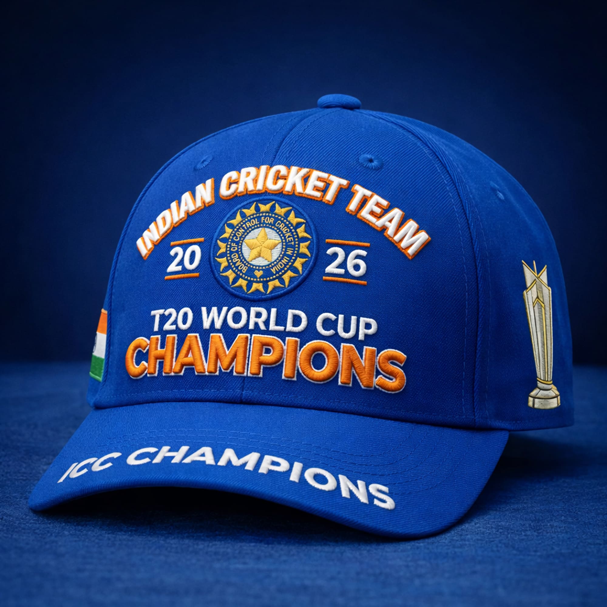 Indian Cricket Team T20 World Cup Champions 2026 Hat