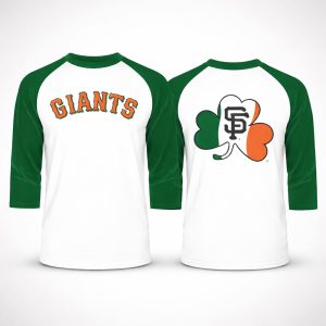 2026 Giants Irish Heritage Night Raglan Sleeve Shirt Giveaways