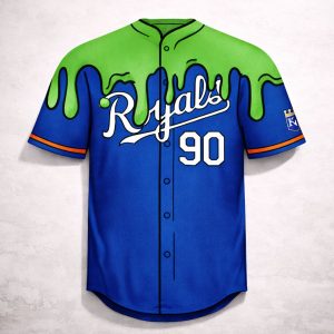 2026 KC Royals Nickelodeon Night Slime Jersey Giveaway