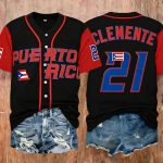 Puerto Rico Roberto Clemente World Game Classic 2026 Jersey