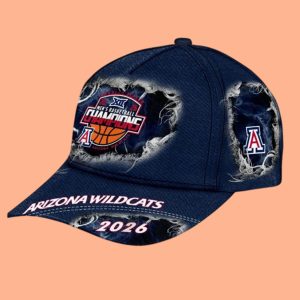 Arizona Wildcats 2026 Big 12 Basketball Tournament Champions Classic Cap 2 Arizona Wildcats 2026 Big 12 Basketball Tournament Champions Classic Cap 2