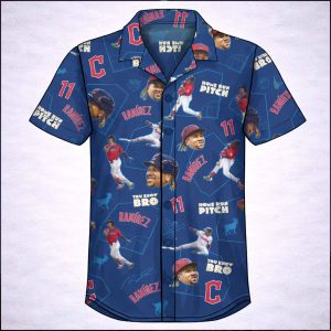 2026 Cleveland Guardians Jose Ramirez Camp Shirt Giveaway