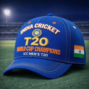 2026 Indian Cricket T20 World Cup Champions ICC Men Hat