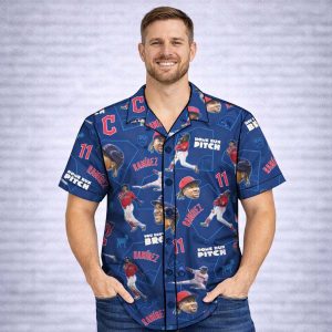 2026 Cleveland Guardians Jose Ramirez Camp Shirt Giveaway 1