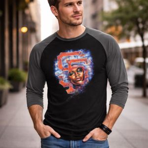 2026 Giants Black Heritage Night Raglan Sleeve Shirt Giveaways 1