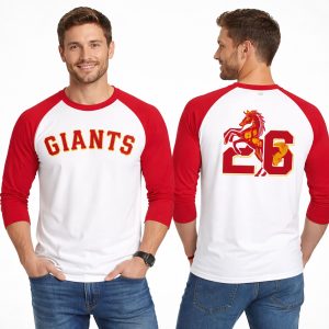 2026 Giants Chinese Heritage Night Raglan Sleeve T shirt Giveaways 1