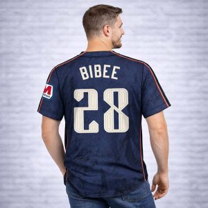 2026 Guardians Tanner Bibee City Connect Jersey Giveaway 1