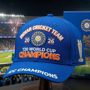 Indian Cricket Team T20 World Cup Champions 2026 Hat