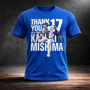 Thank You Kazuki Mishima 2013 2025 Shirt