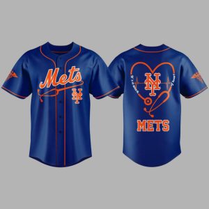 New York Mets 2026 Healthcare Appreciation Night Baseball Jersey 1 New York Mets 2026 Healthcare Appreciation Night Baseball Jersey