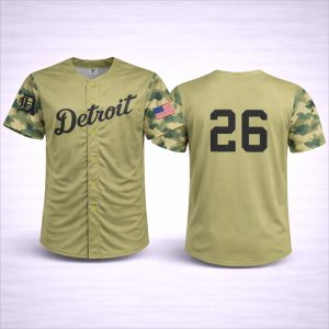 2026 Tigers Military Appreciation Jersey Giveaway