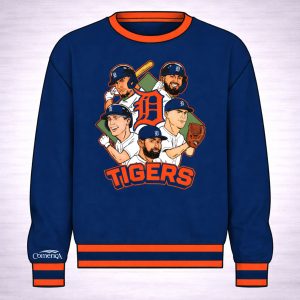 2026 Tigers Caricature Crewneck Sweatshirt Giveaway