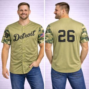 2026 Tigers Military Appreciation Jersey Giveaway 1